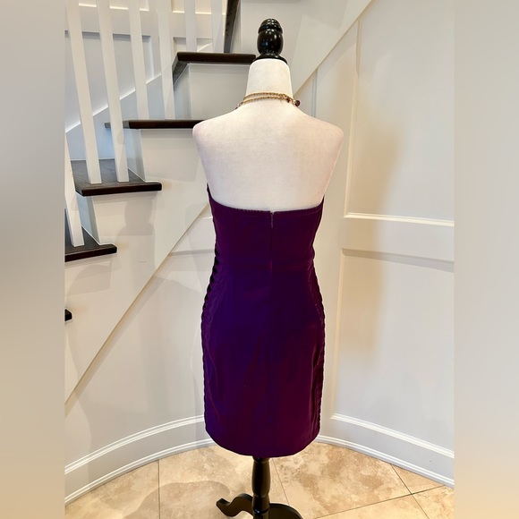 NEW with TAGS!  Purple Bodycon Cocktail Dress - Picture 8 of 9